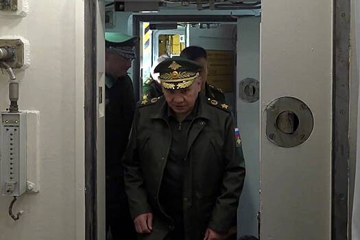 Шойгу проверил несение дежурства одним из ракетных полков в российском регионе