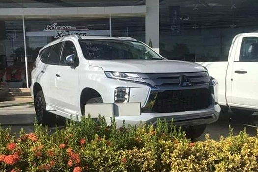 Обновленный Mitsubishi Pajero Sport заметили без камуфляжа