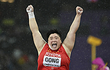 Китаянка Гун Лицзяо стала чемпионкой мира в толкании ядра