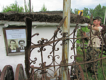 Старинные ворота с крестом откопали в Краснозерке