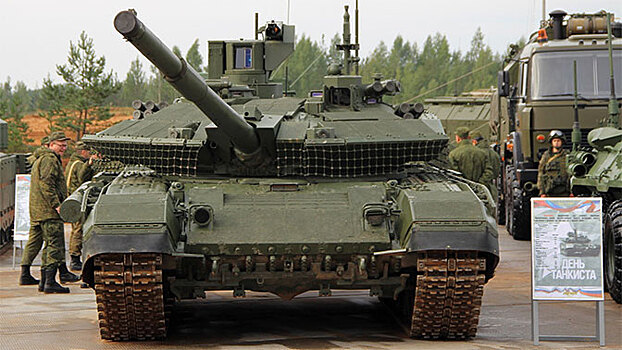 Новейшая модификация танка Т-90 впервые представлена публике