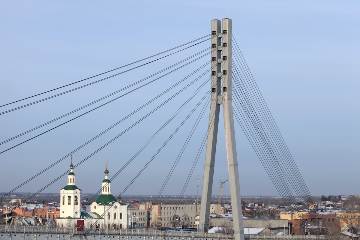 Мост Влюбленных, Тюмень, Россия, Европа