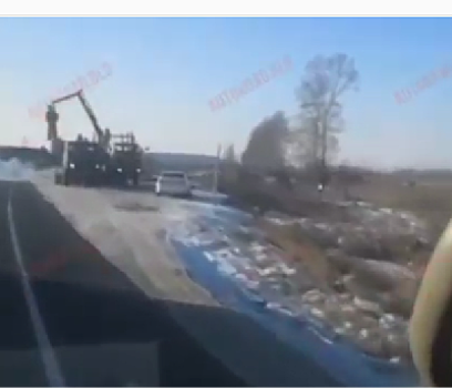 «Пункт назначения»: в Приамурье перевернулся лесовоз