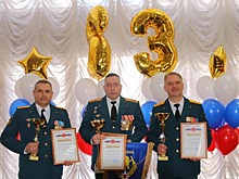 Дзержинские пожарные стали лучшими в области