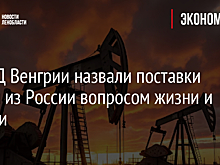 В МИД Венгрии назвали поставки нефти из России вопросом жизни и смерти
