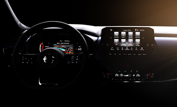 Обнародованы снимки салона нового кроссовера Nissan Qashqai