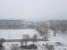 Свежевыпаший снег поставил Читу «на  колени»