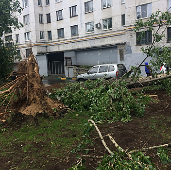 Ураган частично повредил здания нижегородского Кремля