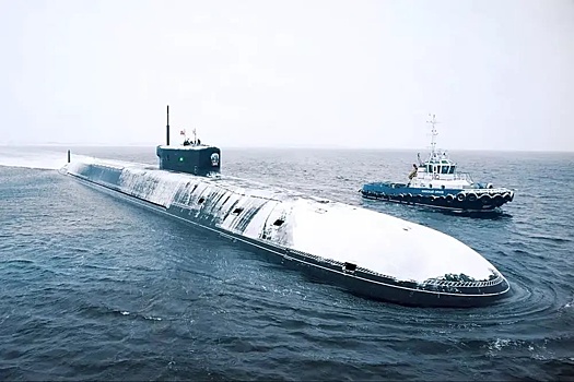 Подлодки "Борей" "слышат" под водой в полтора раза дальше субмарин ВМС США