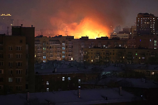 Сгоревший дом писателей в Москве восстанавливают круглосуточно