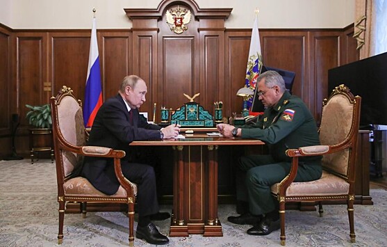 Shoigu reported to Putin on the completion of partial mobilization