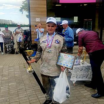 Юные рыболовы из Курска привезли медаль со Всероссийских соревнований