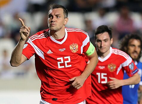 Артём Дзюба забил 25-й гол за сборную и повторил достижение Эдуарда Стрельцова