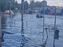 В Самаре после сильного ливня затопило несколько улиц