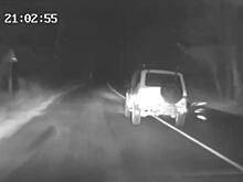 В Красноярском крае полиция применила табельное оружие для остановки автомобиля правонарушителя