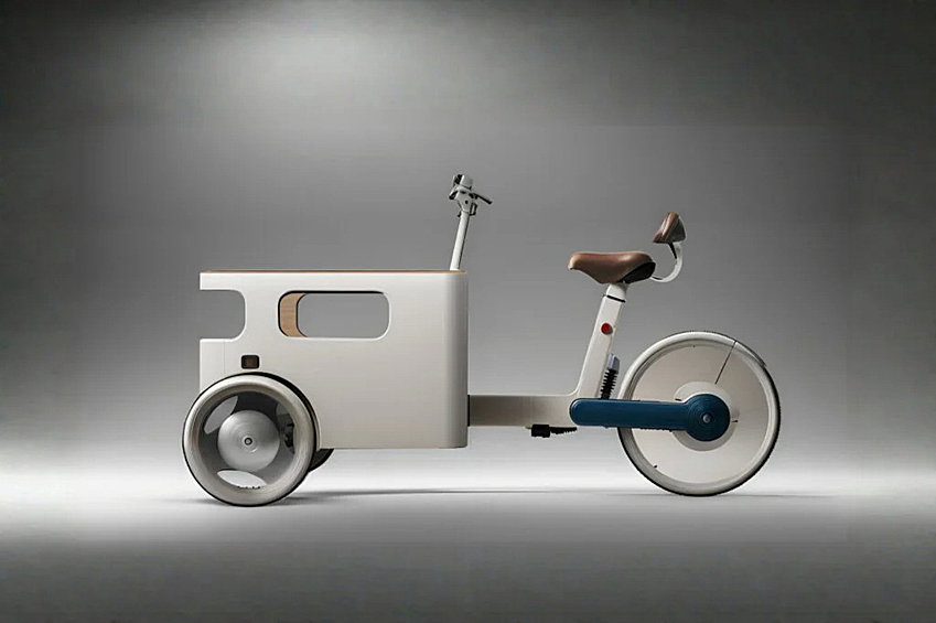 Concept 294 - грузовой трехколесный скутер, созданный в партнерстве с Sony и Futuba Furniture и вдохновлен скандинавским дизайном