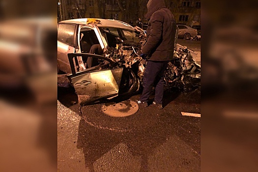 Появилась видеозапись момента аварии с четырьмя погибшими в Тракторозаводском районе