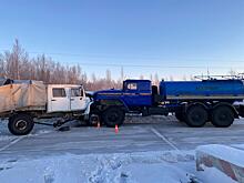 Один человек пострадал в ДТП с грузовиками на трассе в ЯНАО