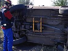 Под Самарой погиб водитель опрокинувшейся "Нивы"