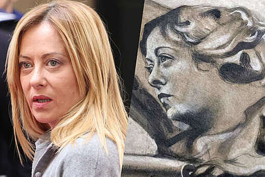 Repubblica: ангел в римской церкви стал похож на Мелони после реставрации фрески