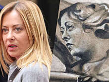 Repubblica: ангел в римской церкви стал похож на Мелони после реставрации фрески