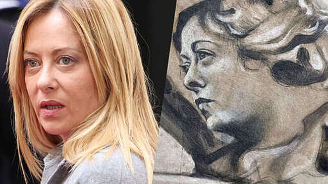 Епархия Рима и минкультуры расследуют появление лица Мелони на фреске