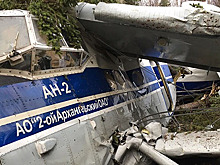 Ан-2 совершил жесткую посадку под Архангельском