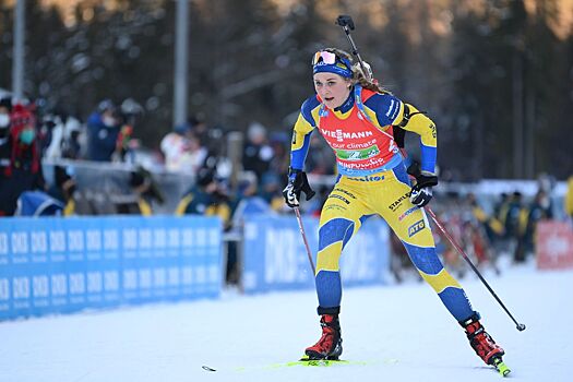 Шведская биатлонистка Стина Нильссон: точно буду выступать ещё как минимум три года