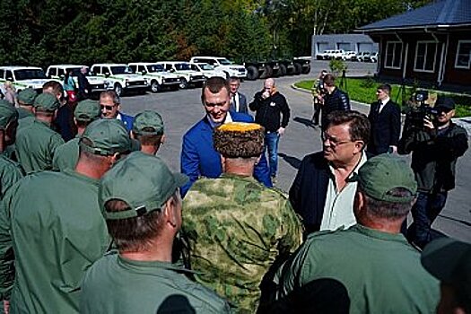 Новую технику передали региональному управлению госохотнадзора в Хабаровском крае