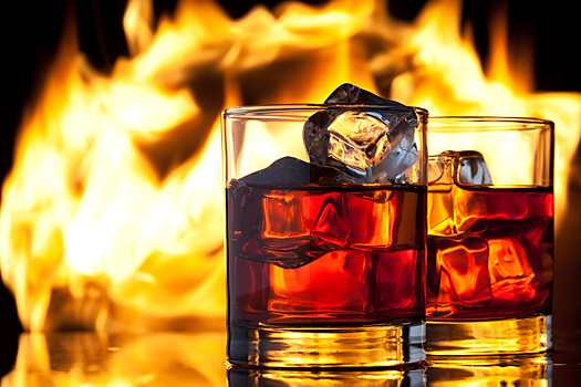В США молния сожгла 3 млн литров виски