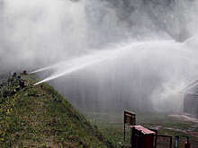 На учениях ОДКБ потушили условный пожар на складе боеприпасов после удара дрона