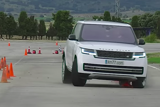 Новый Range Rover с треском провалил «лосиный тест»