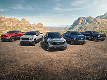 Ford представил двухцветные пикапы F-Series в честь 75-летия модели