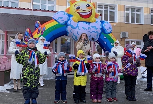 В омском микрорайоне Рябиновка открылся новый детский сад