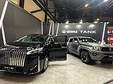 На ПМЭФ представили автомобили TANK 700 и WEY80