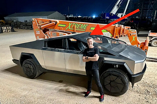 Внедорожник Tesla Cybertruck и его дворники: предсерийный прототип готов