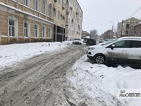 Оренбург снова не выдержал проверку снегопадом