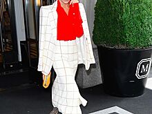 Виктория Бекхэм показывает, как сочетать леопард с клеткой