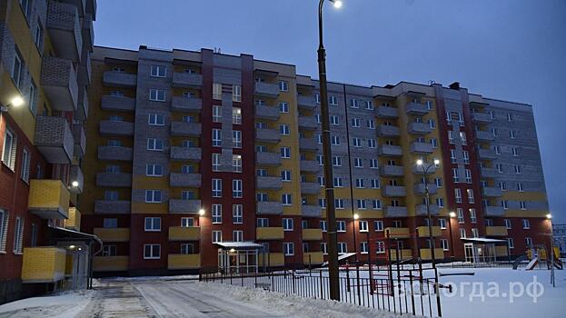 Более 185 тысяч кв. метров жилья ввели в эксплуатацию в Вологде в 2022 году