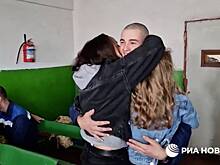 В ДНР организовали встречу пленных украинских бойцов с родными