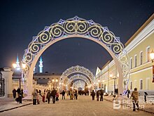 В новогодние выходные Казань посетили более 200 тыс. туристов