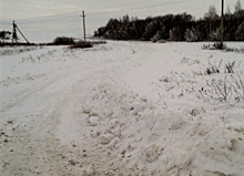 В Мокшанском районе расчистили дорогу, где застряла «скорая»