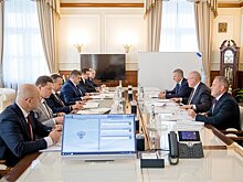 Губернатор Александр Соколов и министр транспорта России Андрей Никитин обсудили планы по ремонту моста через Пижму