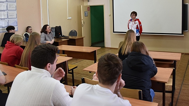 Спортсменка Екатерина Коршунова посетила Вологодский государственный университет
