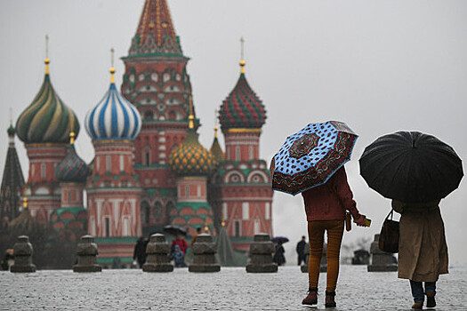 До 22°C тепла и небольшой дождь ожидается в Москве в понедельник