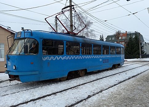 Трамвайное движение по маршруту №4 в Курске восстановят до конца дня
