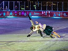Ледовое гала-шоу Ильи Авербуха «Чемпионы» прошло в Парке Малевича