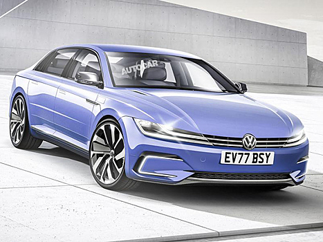 Volkswagen Phaeton станет конкурентом Tesla Model S