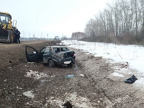 В аварии на трассе «Оренбург-Казань» пострадал пассажир «Гранты»