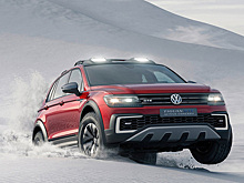 Гибридный VW Tiguan подготовили для бездорожья